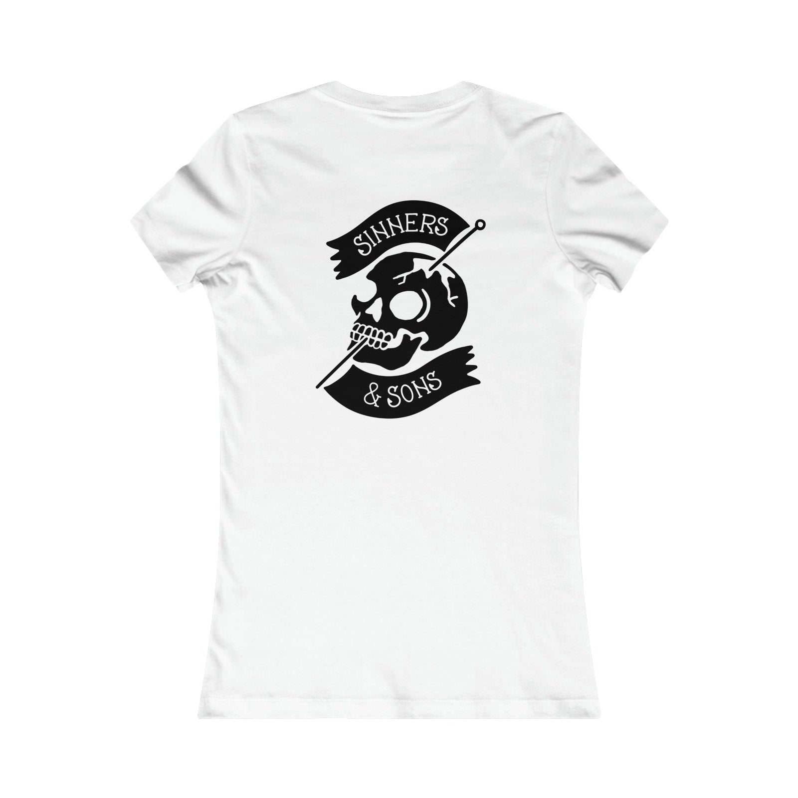 Sinners White Tee