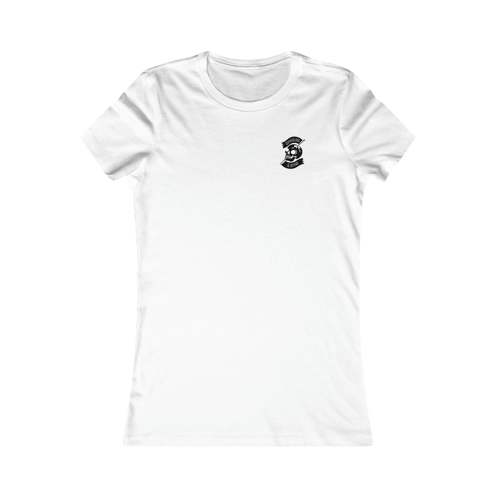 Sinners White Tee